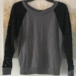 Guess Black Lace Shirt (Like New)